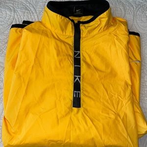 Yellow Nike windbreaker